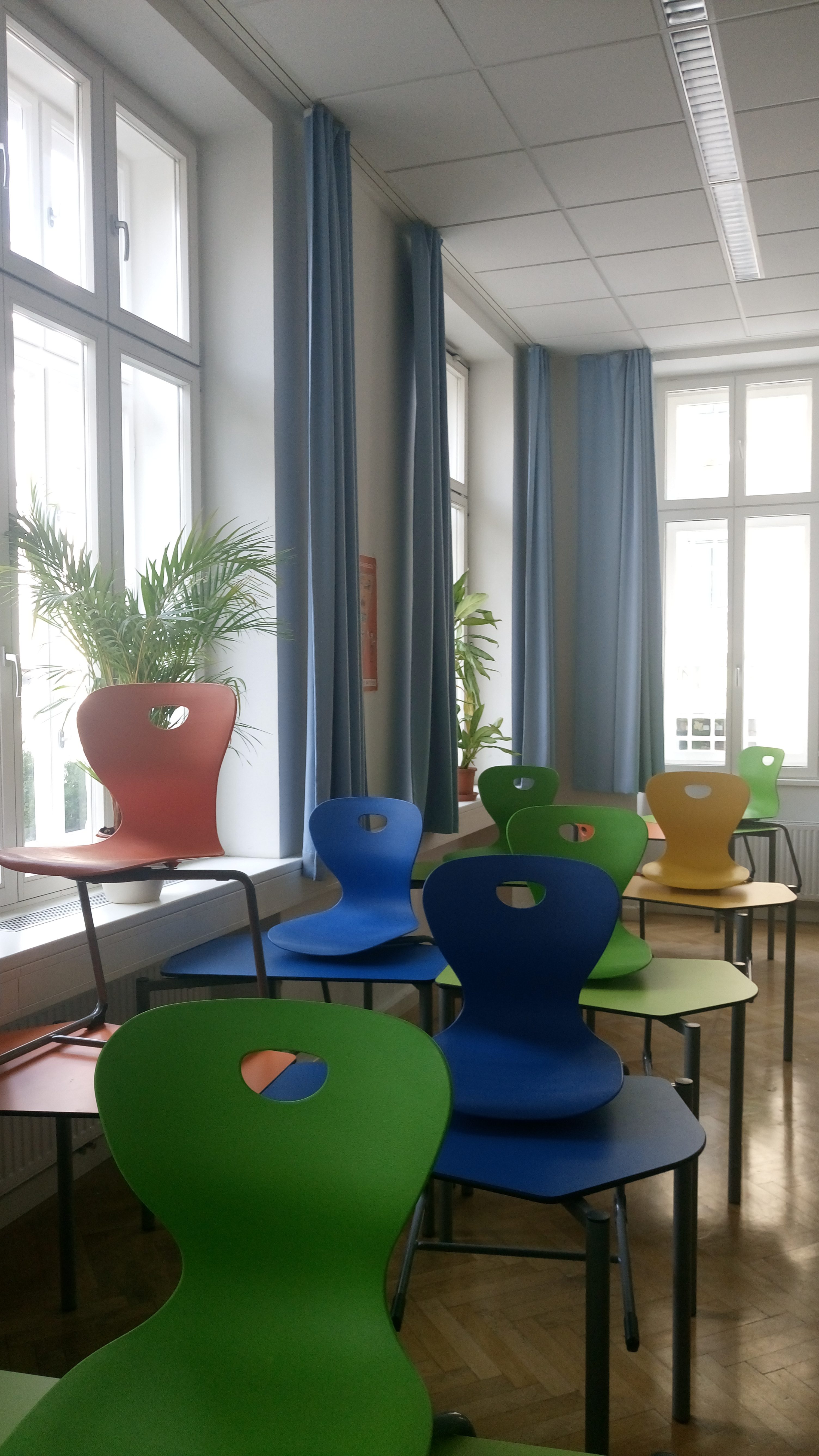 Open House Wien - eigens begrünte Klasse
